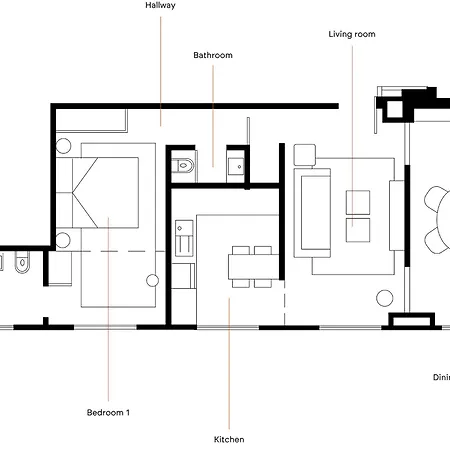 Casagrand Luxury Appartement *